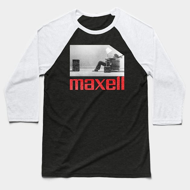 RETRO Maxell - Best Seller Baseball T-Shirt by Fisherman Hooks Baits